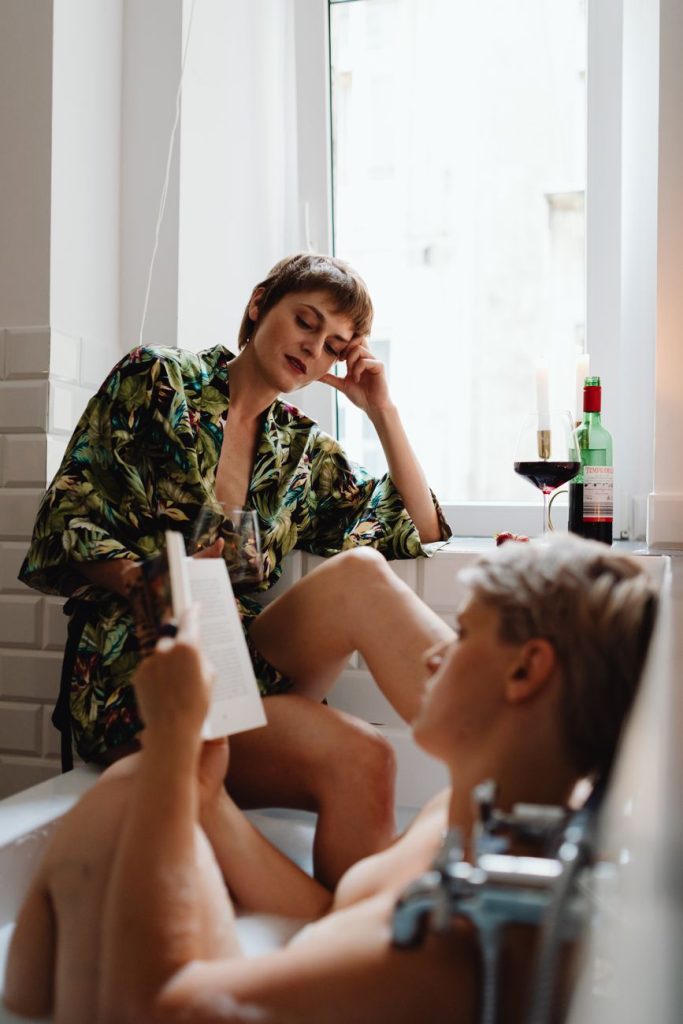 Ambiente íntimo de boudoir