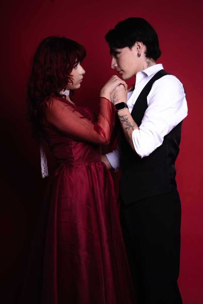 Pareja abrazada