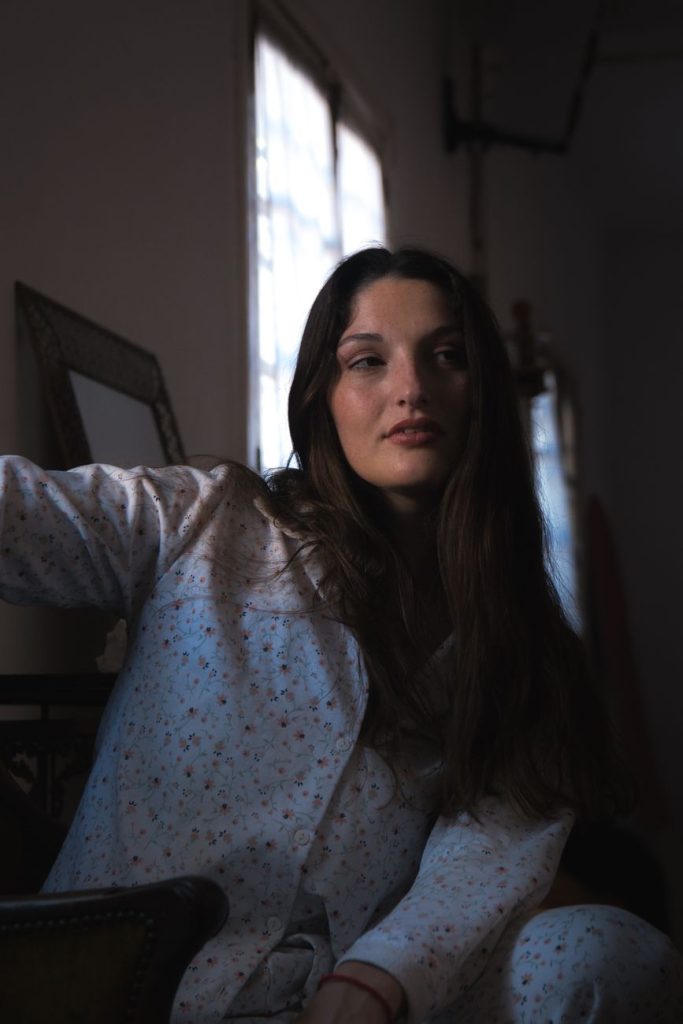 Mujer en lencería
